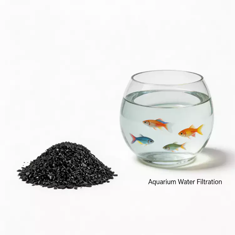 Akuikultura/Aquarium Ura Purifikatzeko Karbonoa